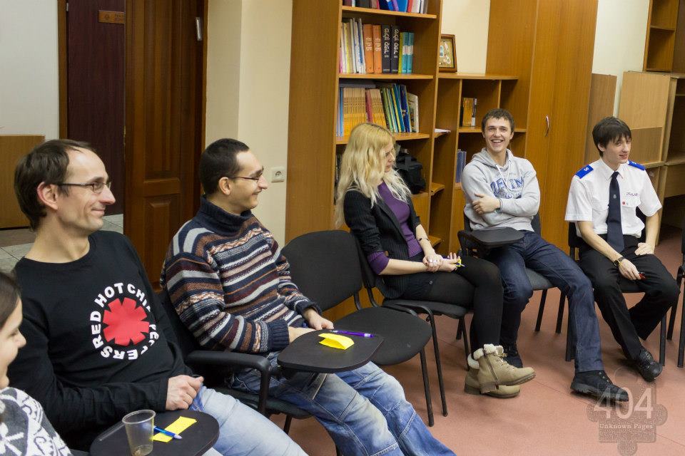 404 – Unknown Pages meeting in Kharkiv. © 404 – Unknown Pages
