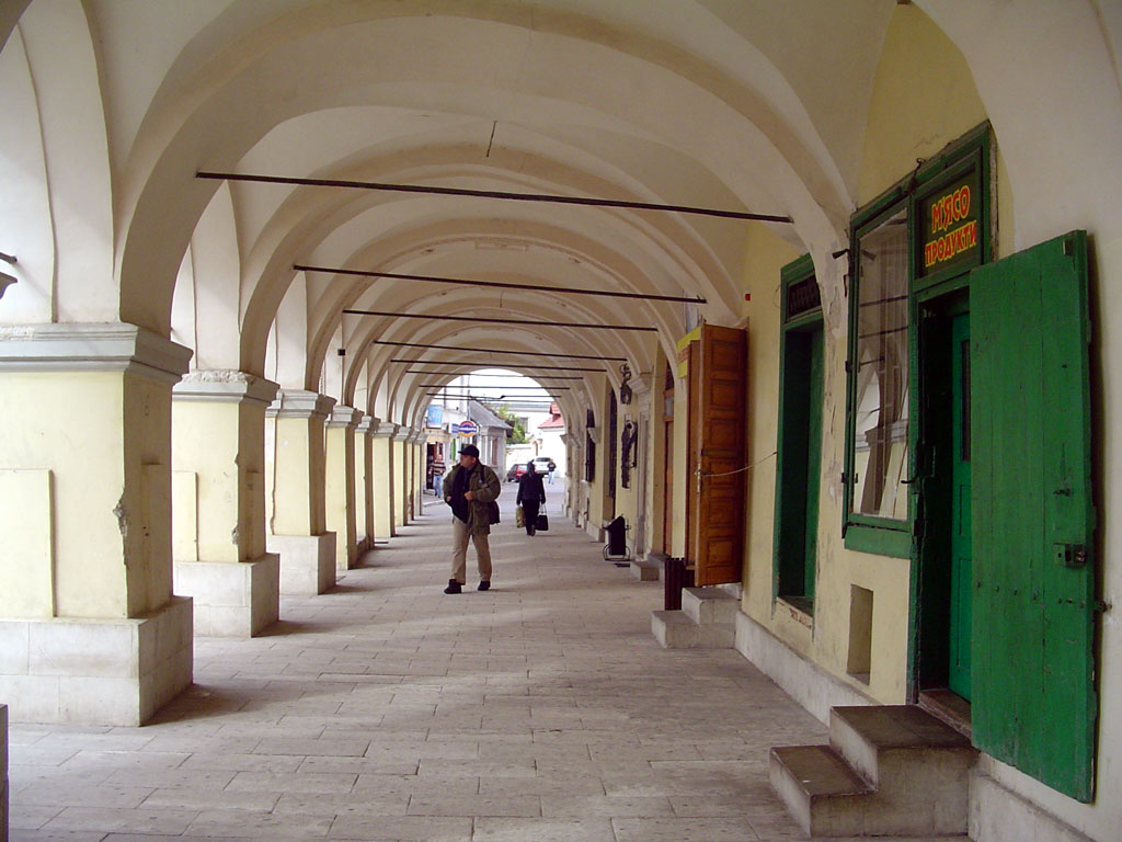 Zhovkva - market square