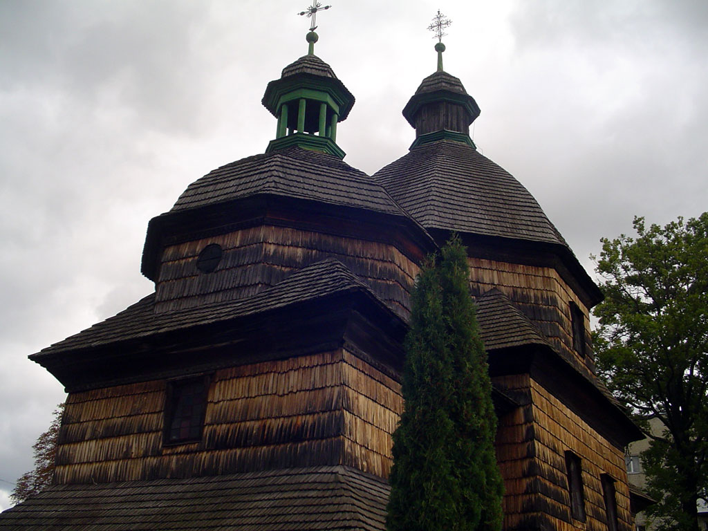 Zhovkva - Ukrainian wooden square
