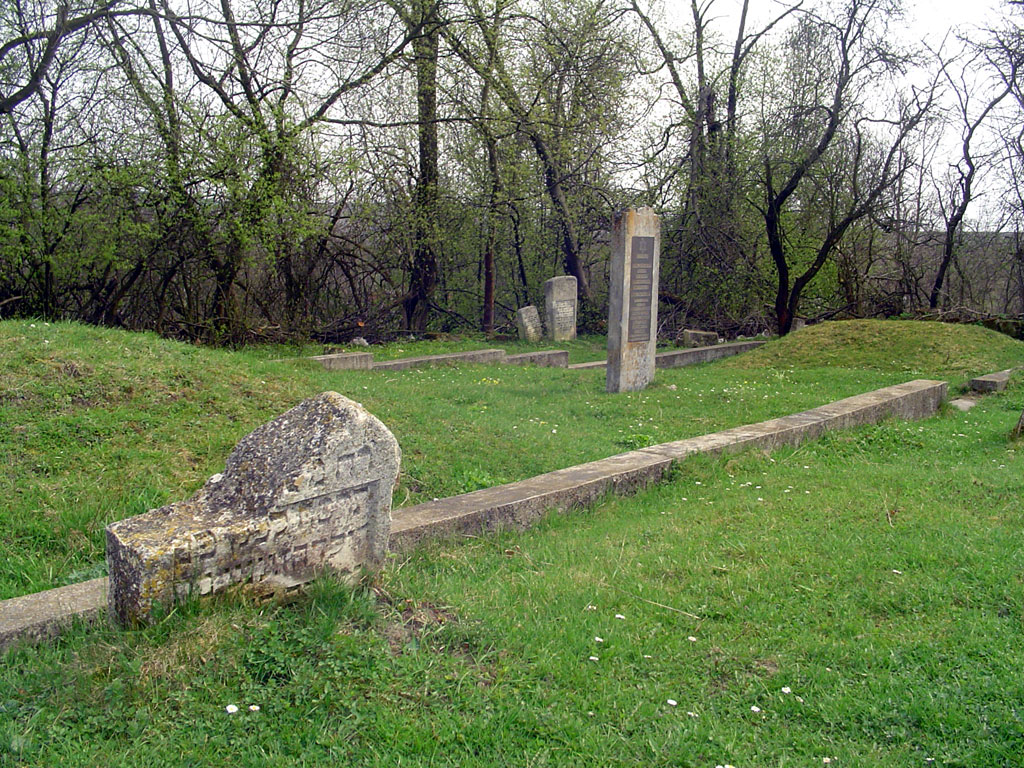 Pidhaitsi - Jewish cemetery, mass grave