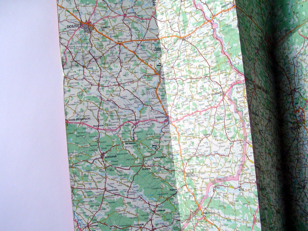 Trip preparations - a map