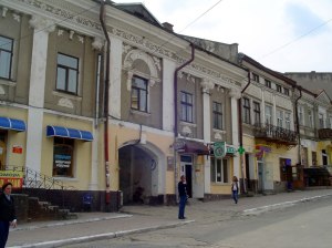 Shtetl architecture from the Habsburg periode in Berezhani