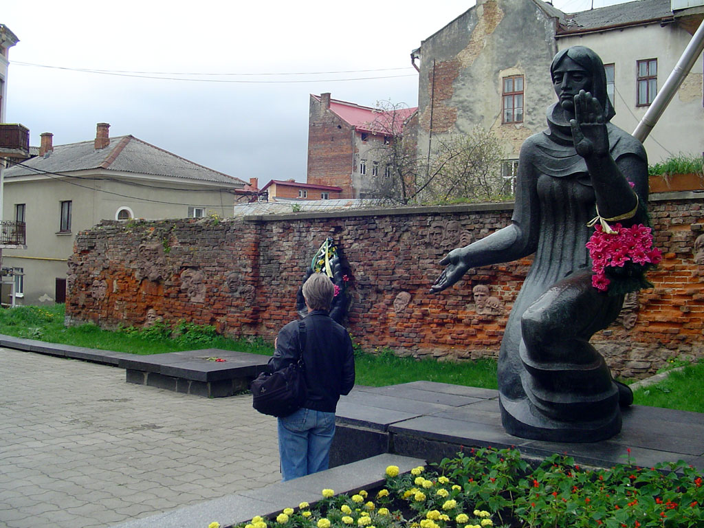 Drohobych - ghetto memorial