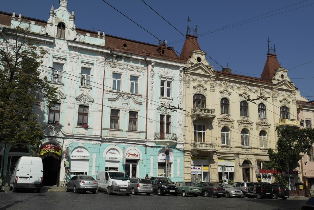 Chernivtsi (Czernowitz) - Golovna Street