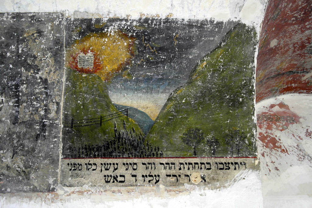 Czernowitz - Groisse Shil - wall paintings