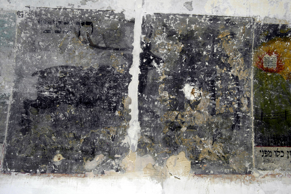 Czernowitz - Groisse Shil - wall paintings