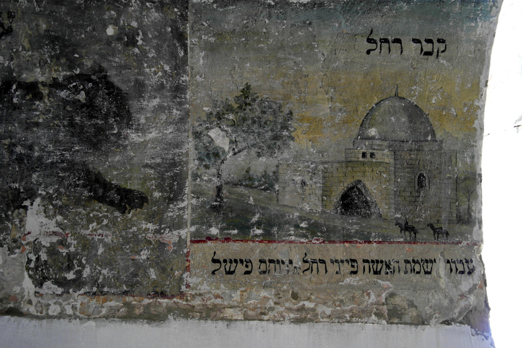 Czernowitz - Groisse Shil - wall paintings