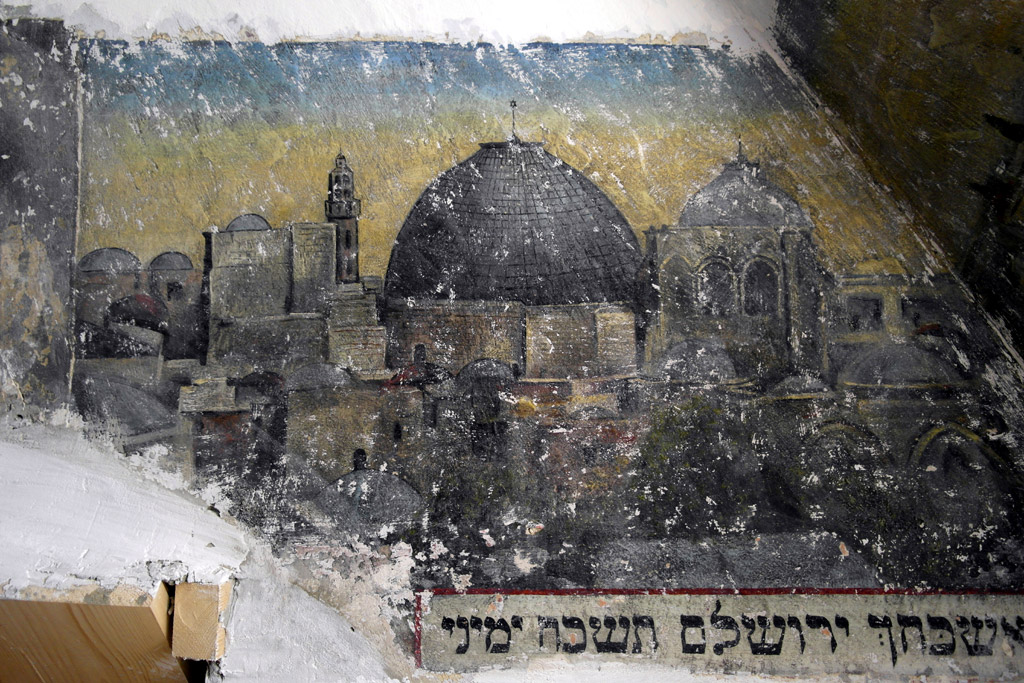 Czernowitz - Groisse Shil - wall paintings