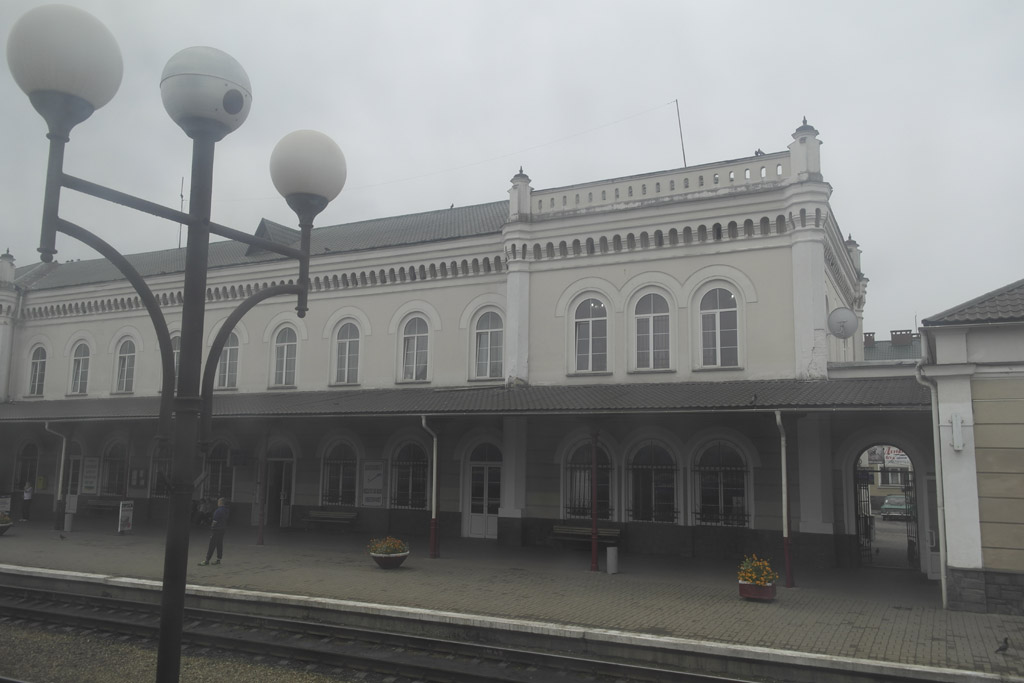 Train through Galicia