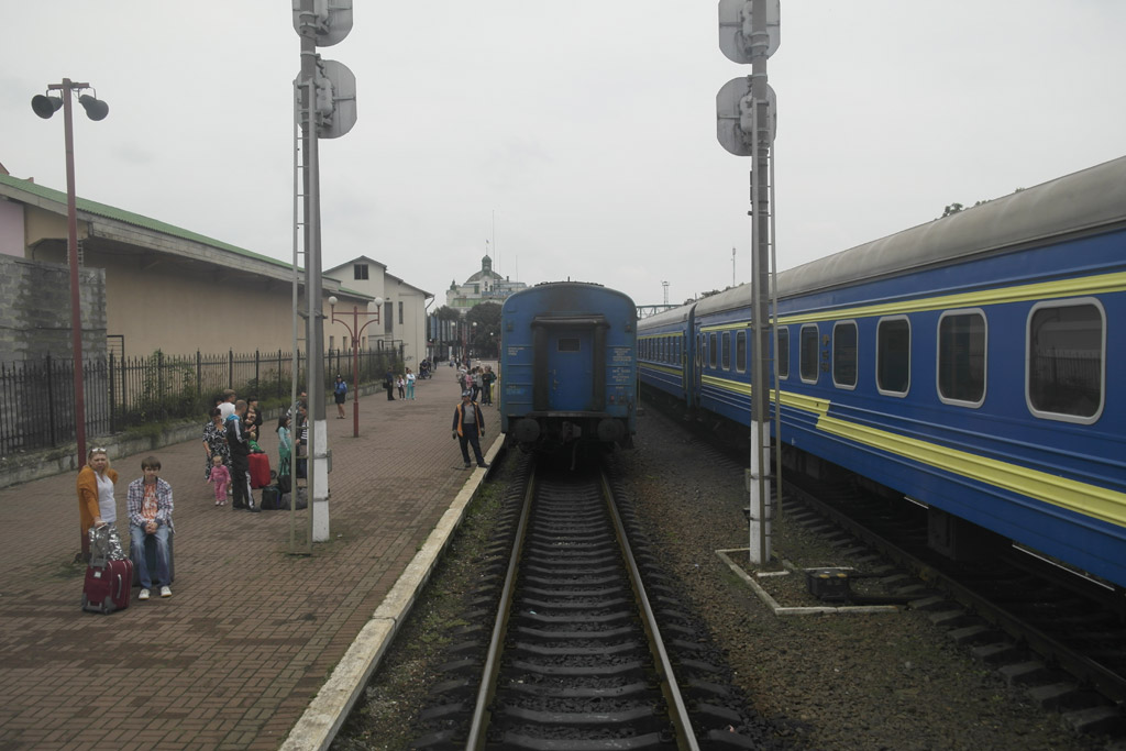Train through Galicia