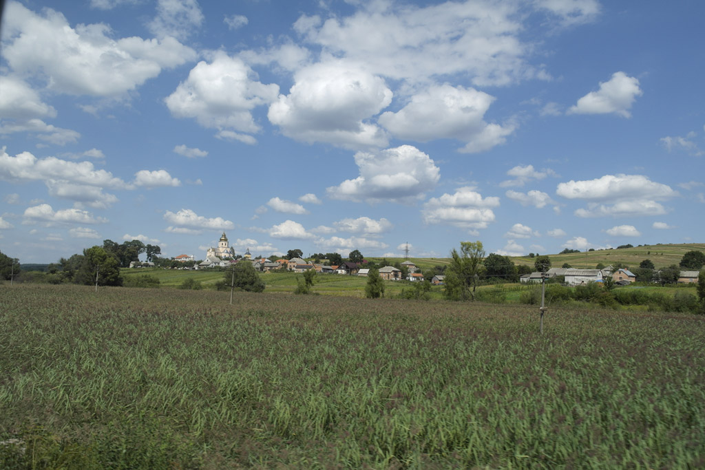 Train through Galicia