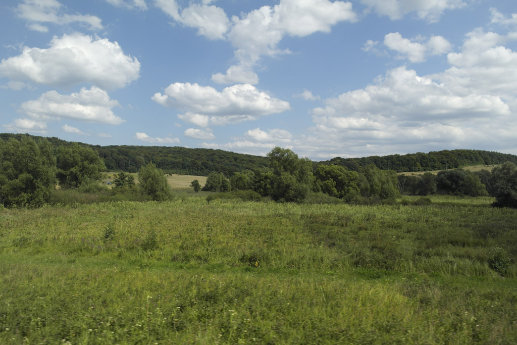 Train through Galicia