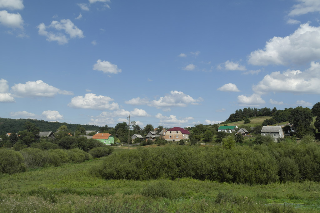 Train through Galicia
