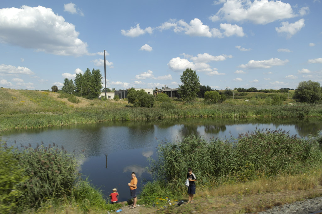 Train through Galicia