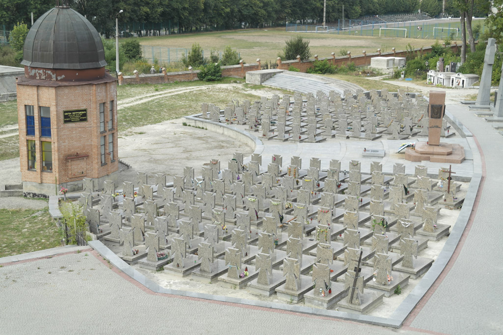 Lychakiv cemetery - Ukrainian military cemetery - Lviv (Lwow, Lemberg)