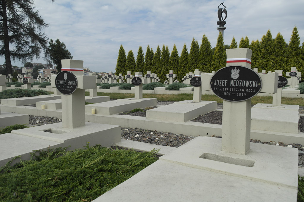 Lychakiv cemetery - Polish military cemetery - Lviv (Lwow, Lemberg)
