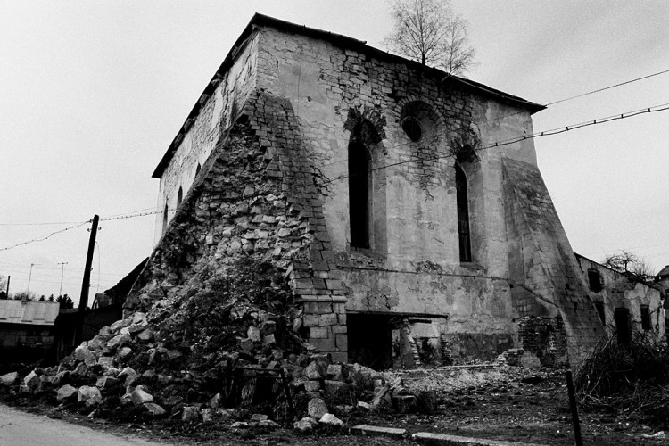 Pidhaitsi, synagogue, April 2013