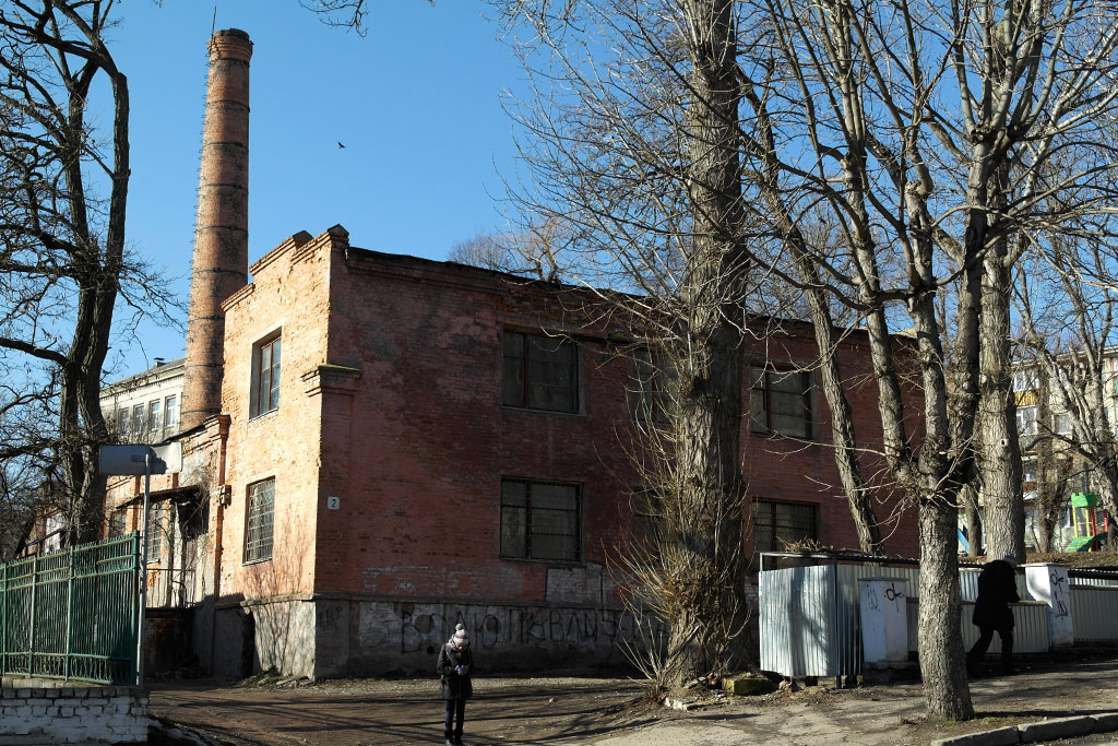 Ternopil - territory of former synagogue