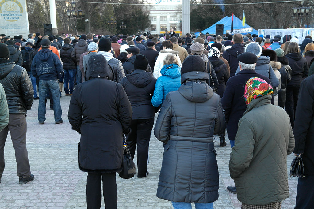Ternopil - local Euromaidan