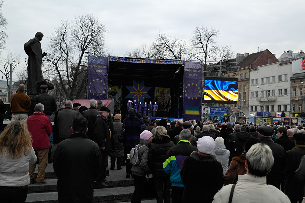 Lviv (Lemberg, Lwow), Euromaidan