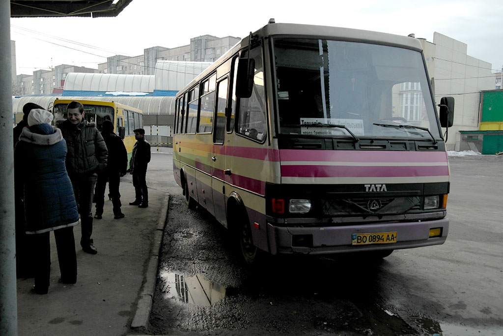 My marshrutka to Sataniv