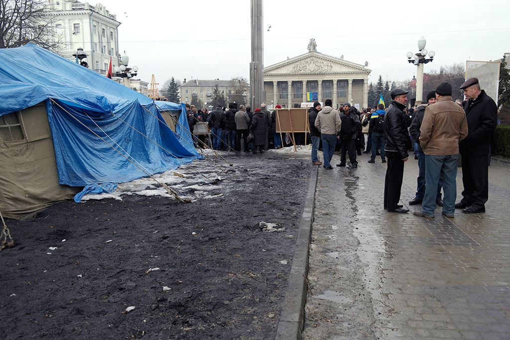 Ternopil - local Maidan