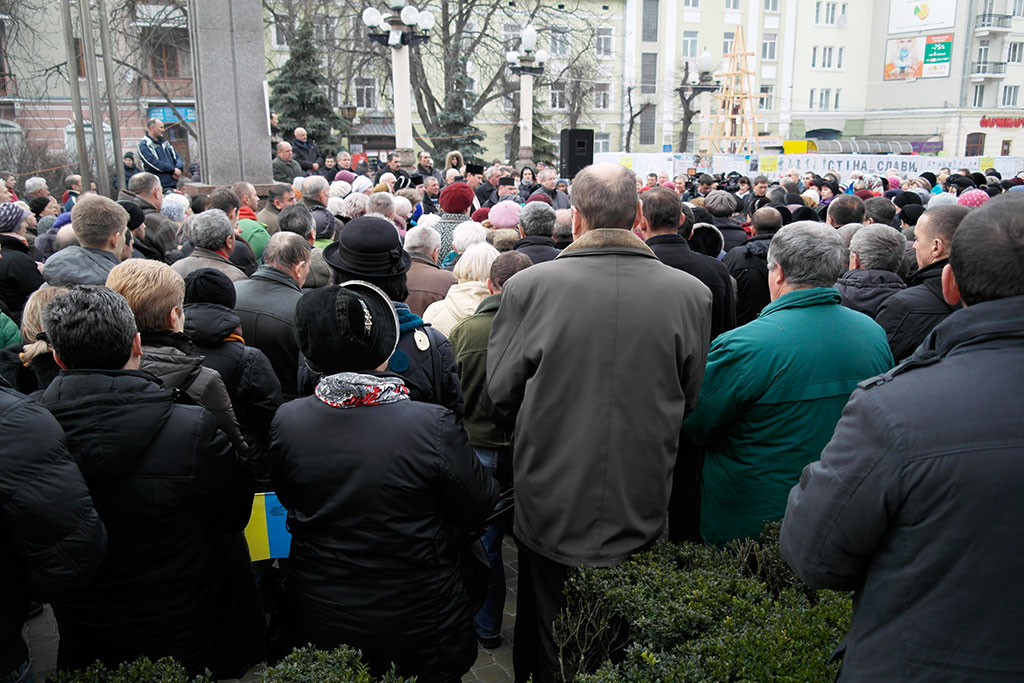 Ternopil - local Maidan