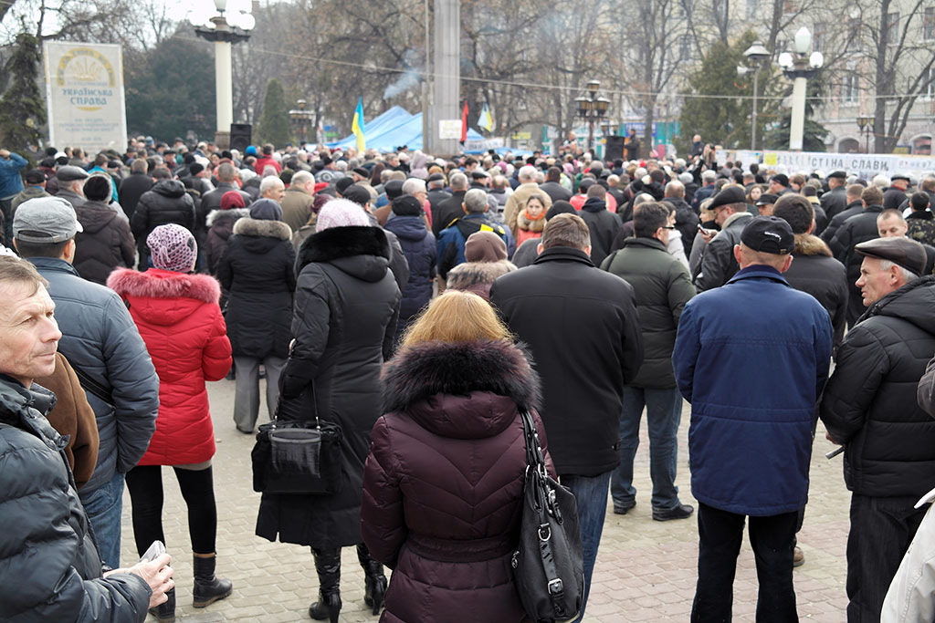 Ternopil - local Maidan