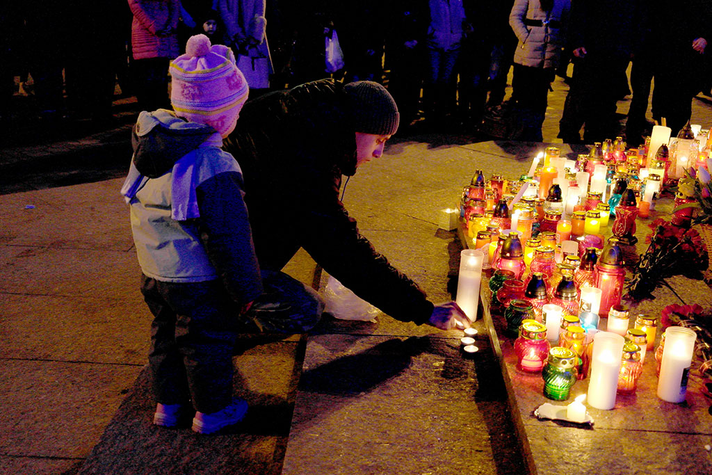 Mourning in Chernivtsi