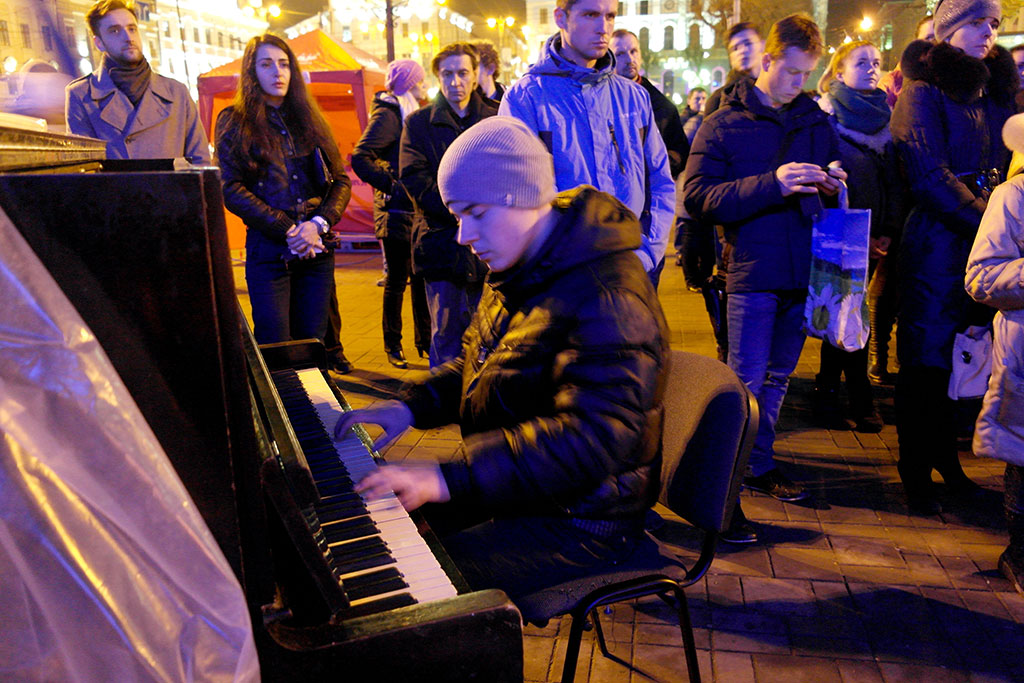 Mourning in Chernivtsi