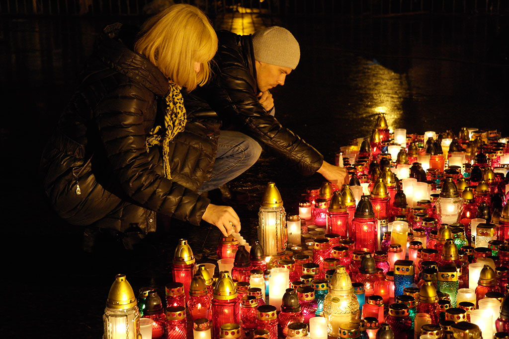 Mourning in Lviv