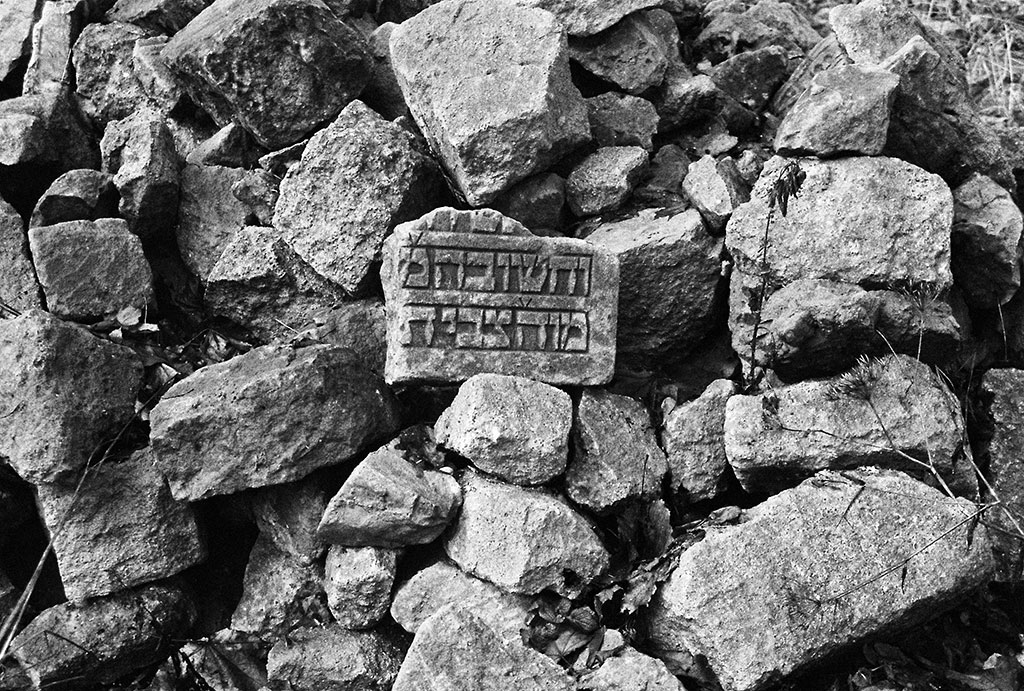 Lviv (Lemberg, Lwow), remains of the Jewish cemetery