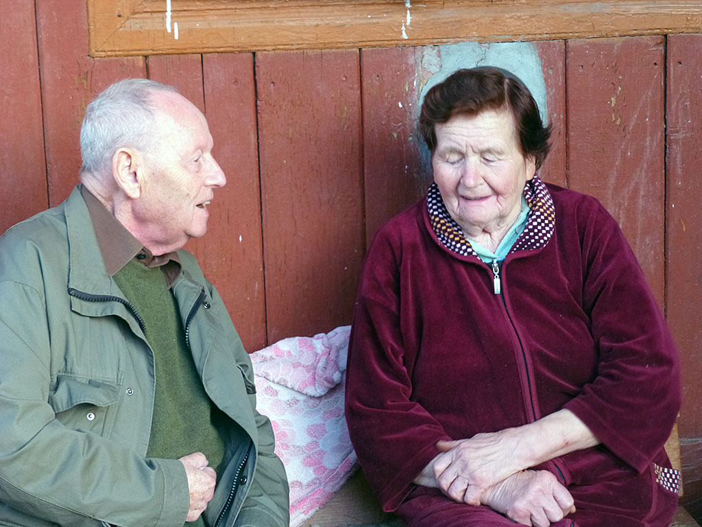 Prof. Lipman and Stefania