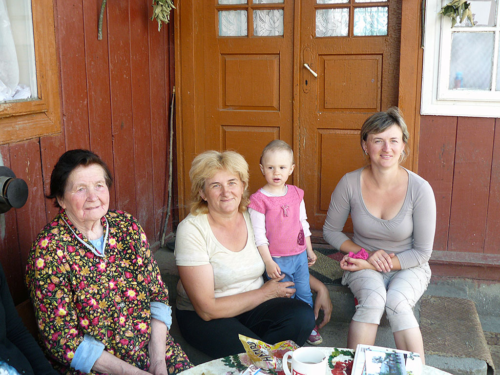 Stefania and her family