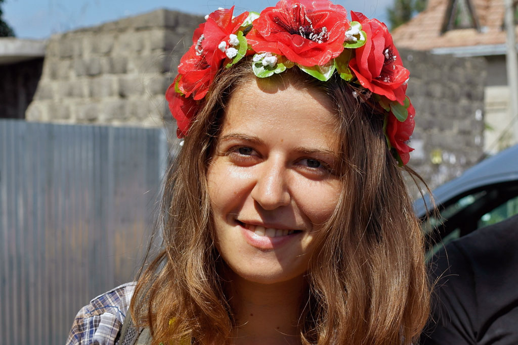 At the Kosiv crafts market