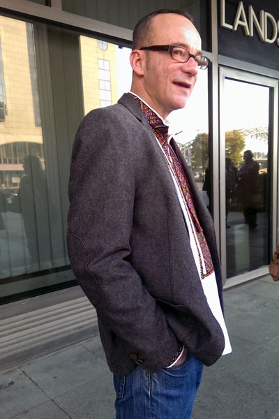 Exhibition opening, Cologne, September 17, 2014. Photo: Jürgen Ertelt