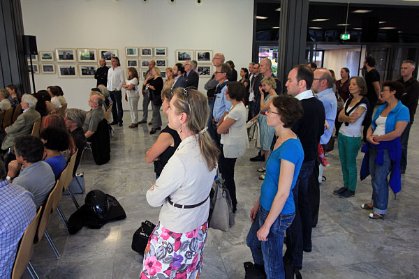 Exhibition opening, Cologne, September 17, 2014. Photo: Ingo Breuer