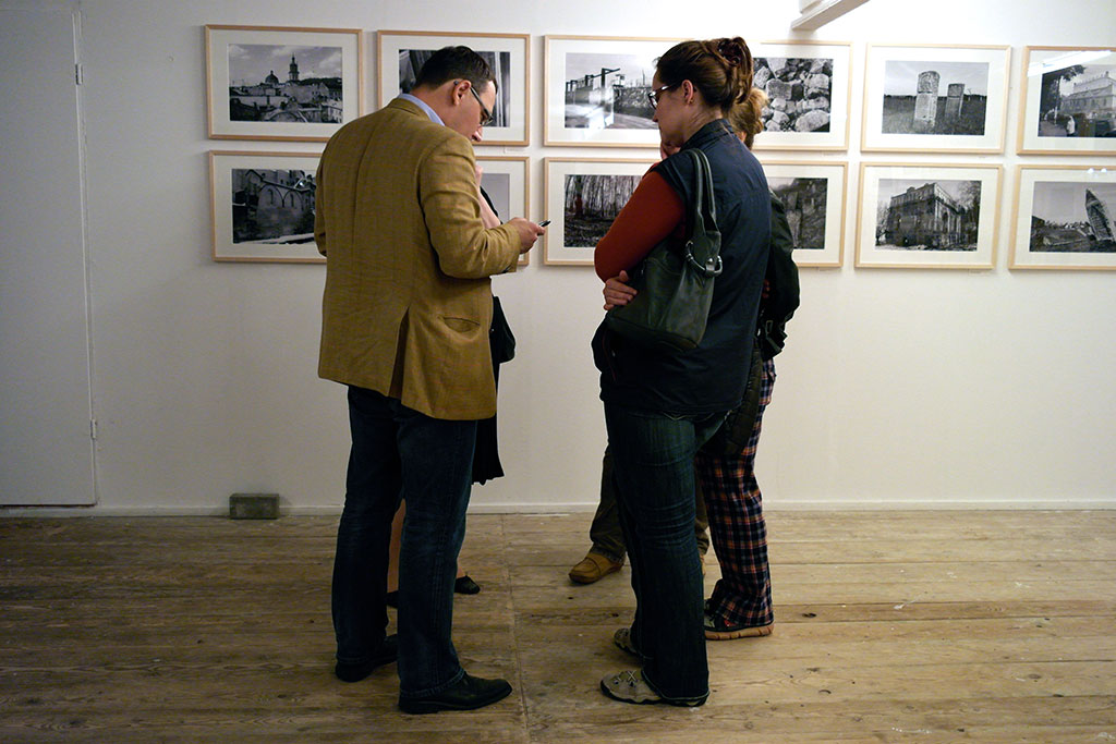 Exhibition opening in Frankfurt