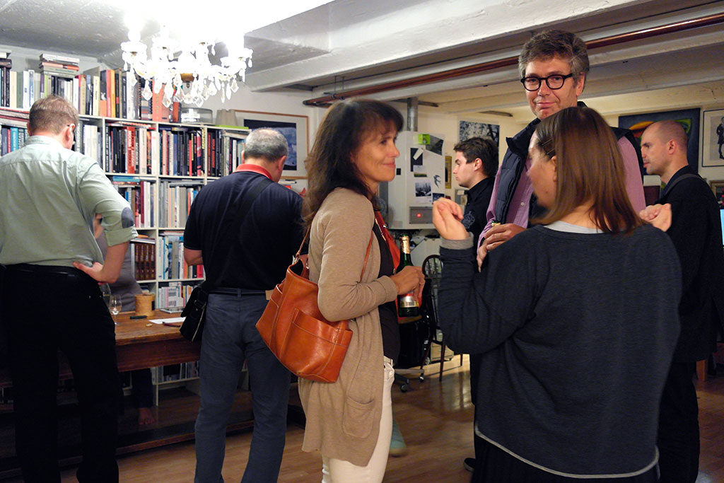 Exhibition opening in Frankfurt