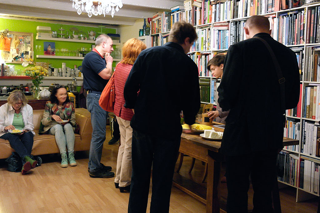 Exhibition opening in Frankfurt