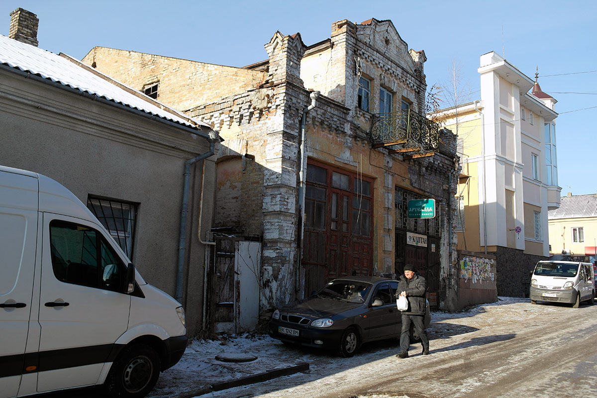 Dubno - old Jewish quarter