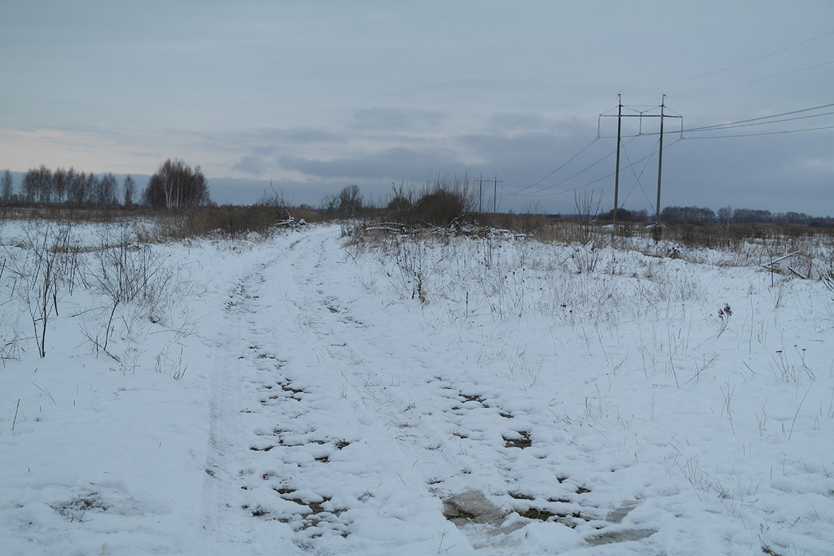 Trochenbrod - former main road