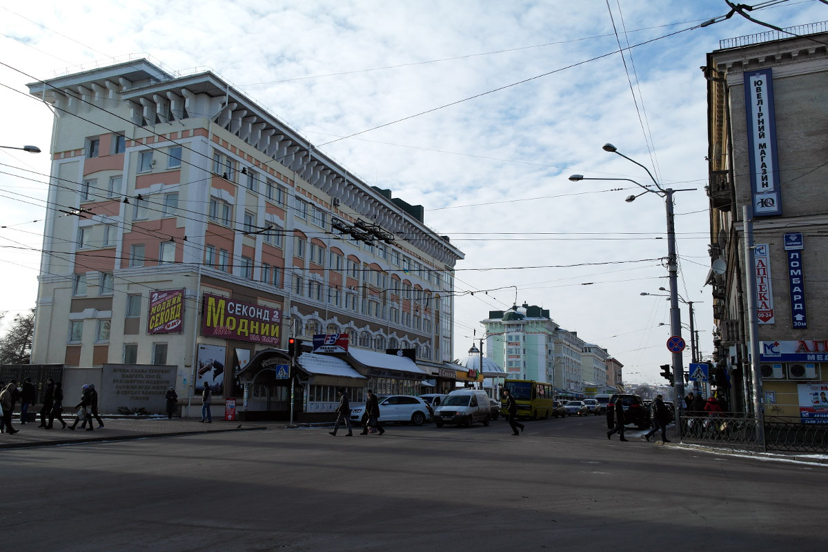 Rivne - main street