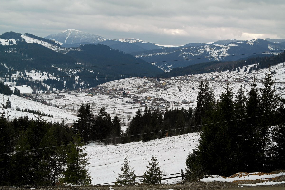High up in the Carpathians
