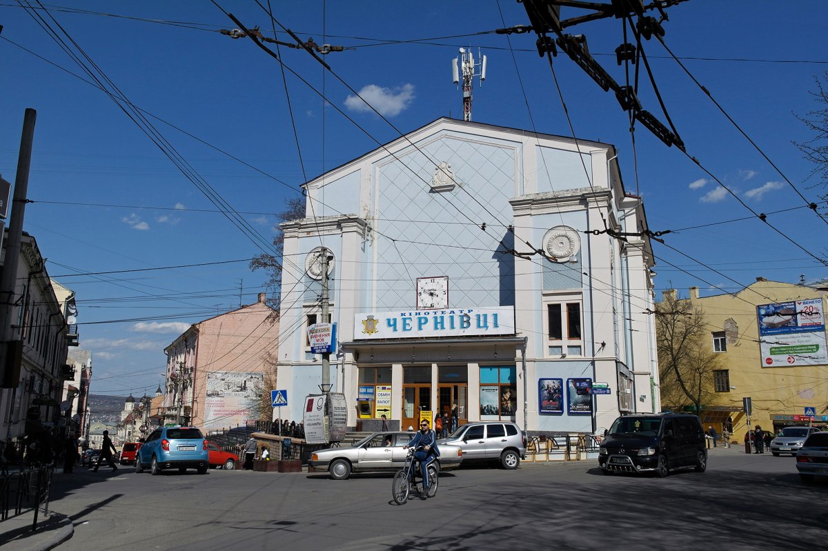 Czernowitz Grand Temple - now a cinema