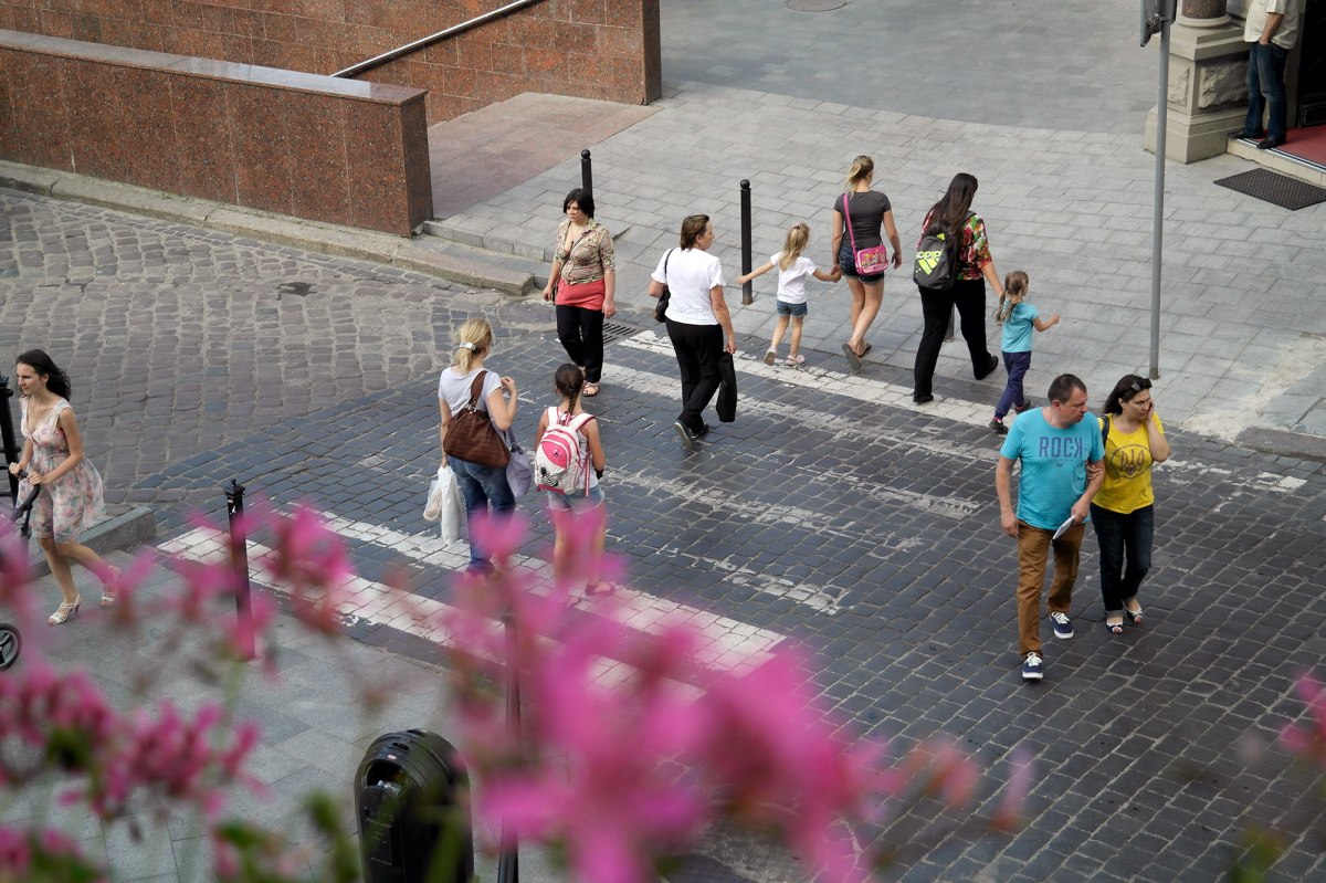 View from George Hotel