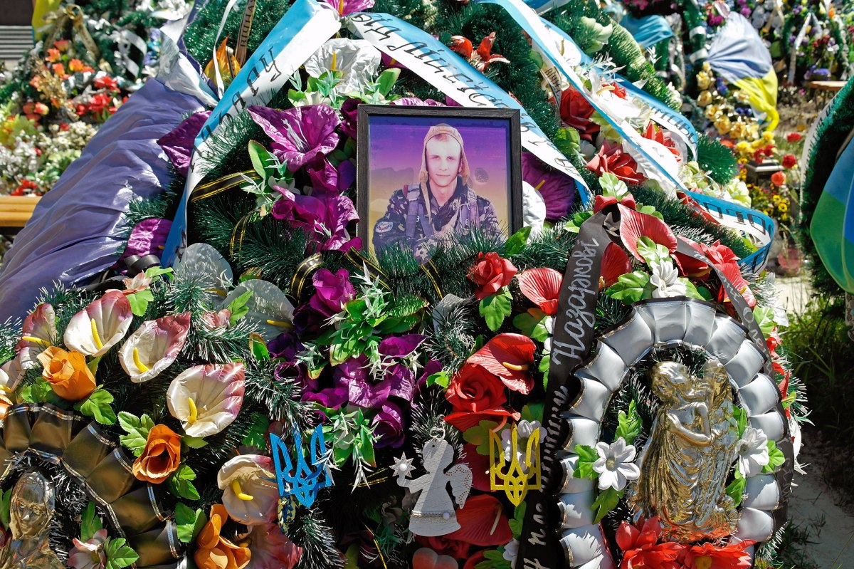 Lviv, Lychakiv cemetery, soldiers graves