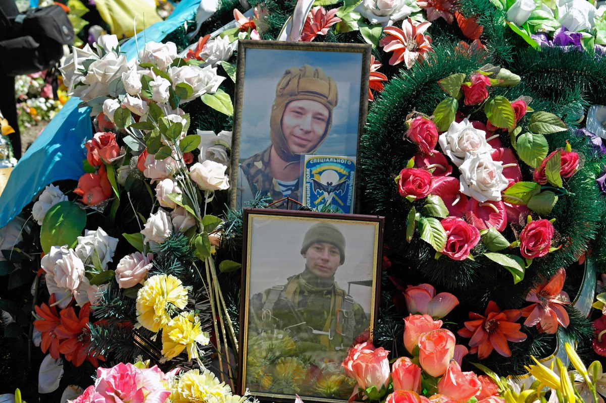 Lviv, Lychakiv cemetery, soldiers graves