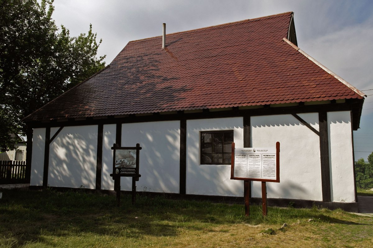 Medzhybizh - reconstructed Beit Midrash of the Baal Shem Tov