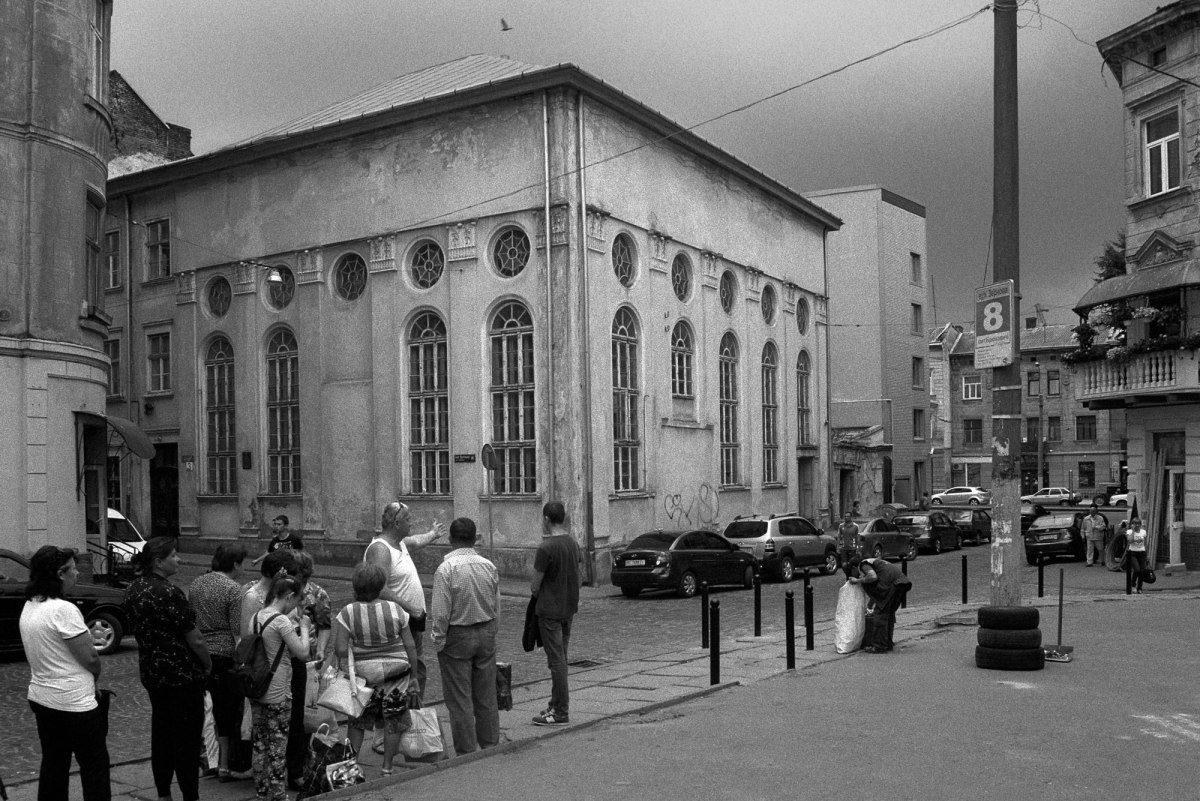 Lviv (Lwow, Lemberg) - Jakob Glanzer Shul, former Hasidic synagogue